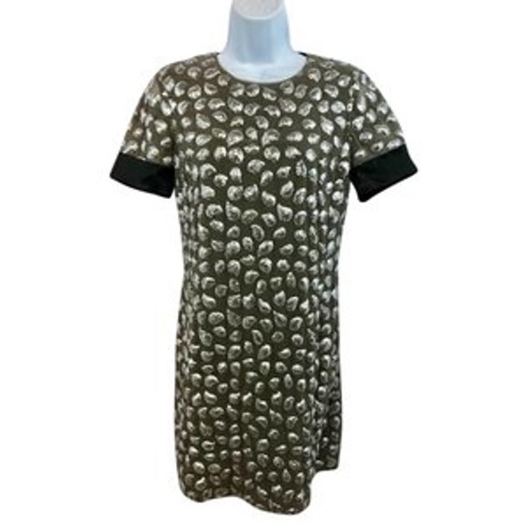 Diane Von Furstenberg Dresses & Skirts - Diane von Furstenberg Silver Embellished Brown Dress 2
